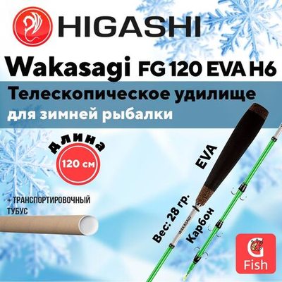 Удилище зимнее Wakasagi FG 95 EVA 6H