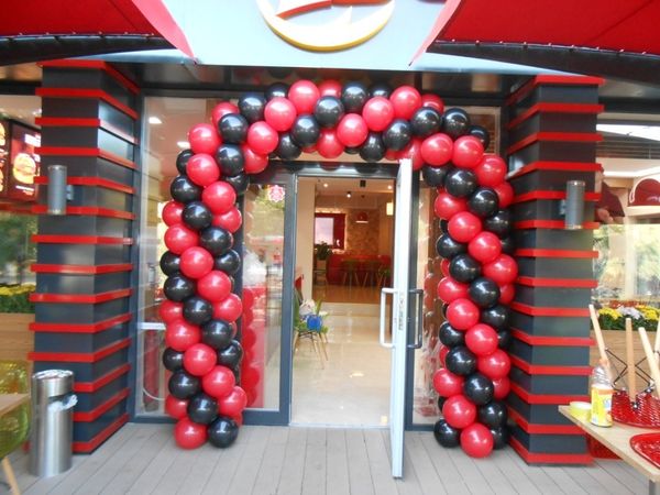 Арка из шаров №14