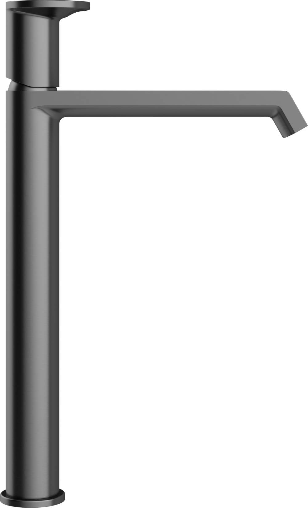 Смеситель для раковины STWORKI Лерум S04020GB вороненая сталь