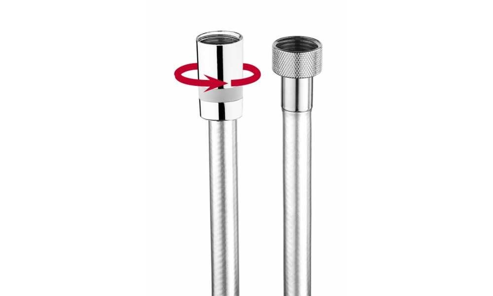 Bossini Cromolux шланг душевой из армированного нейлона 1, 25 м, цвет хром