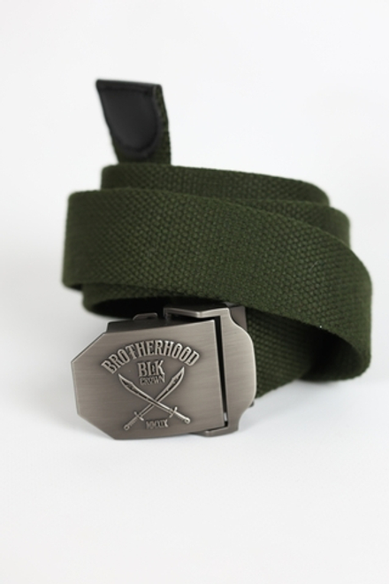 Ремень BLK CROWN Brotherhood Зеленый