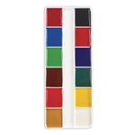 Краски акварельные ПИФАГОР "МЕДОК" 12 цветов, медовые, без кисти, картонная коробка, 191518