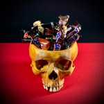 Череп чаша - вазон