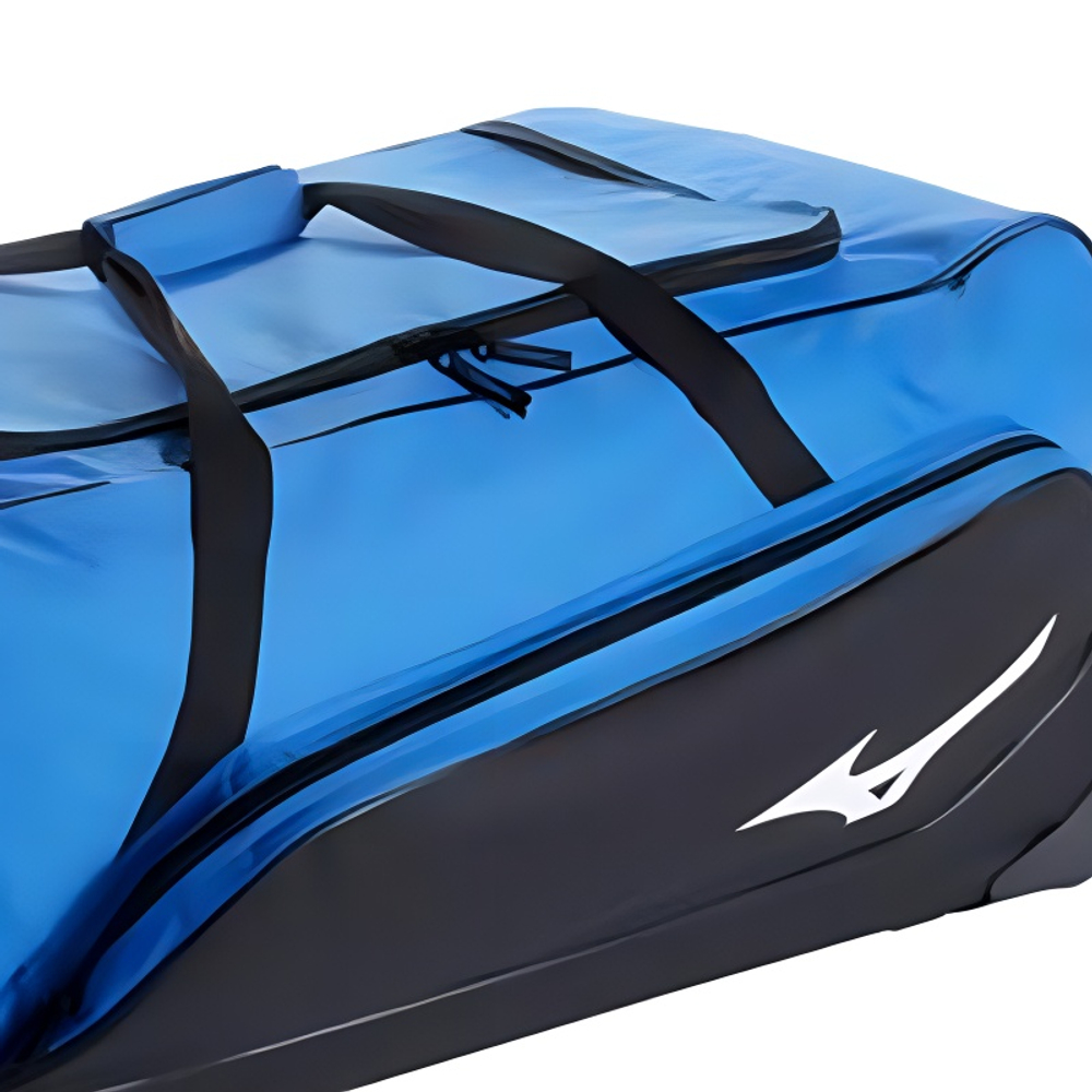 Mizuno Polyester Trolley Bag 29 Inch Unisex Blue