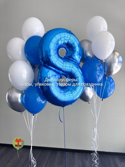 Набор шаров Синева