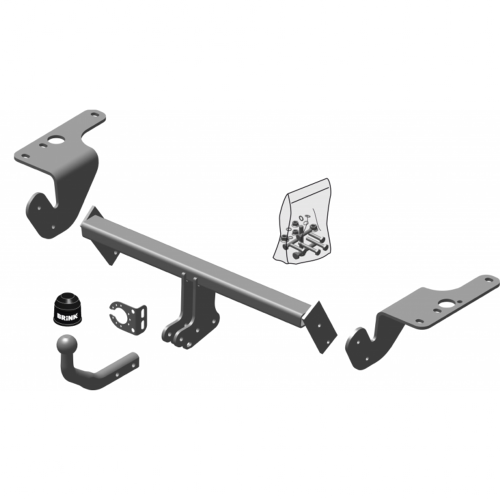Фаркоп Brink (Thule) 365300 для Lexus RX300 03-06/RX350 06-/RX400h 05-(паспорт и сертификат в комплекте)(без электрики)