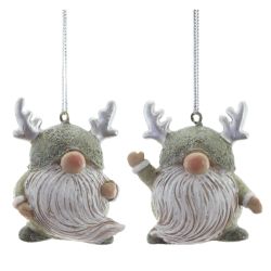 GAEM Фигурка декоративная подвесная "Гном", L4 W3,5 H5 см, 2в.