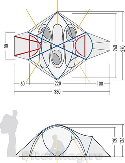 Палатка Tatonka Sherpa Dome Plus PU