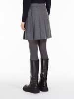 ШЕРСТЯНО-ФЛАНЕЛЕВАЯ ЮБКА