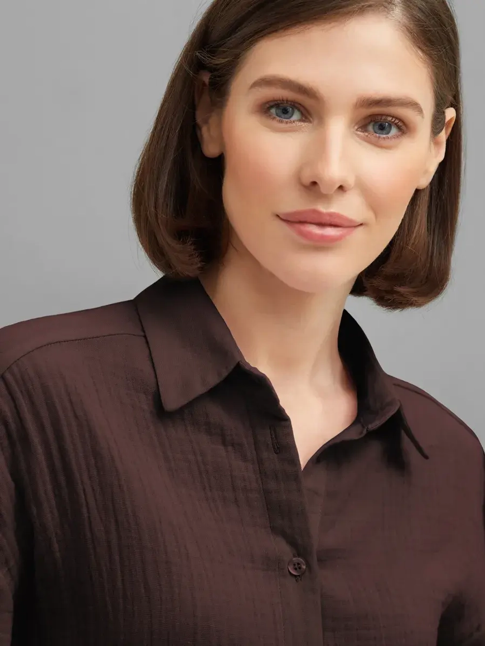 Костюм - пижама с шортами из муслина домашний оверсайз