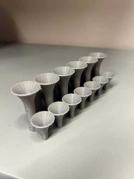Настенный держатель для 13 отверток серый