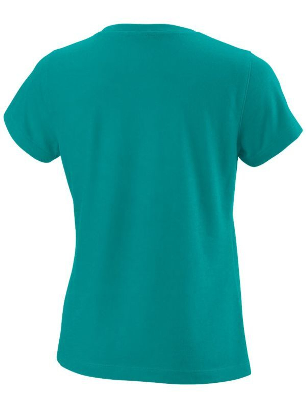 Футболка для девочки теннисная Wilson Inverted Cone Tech Tee G - tropical green