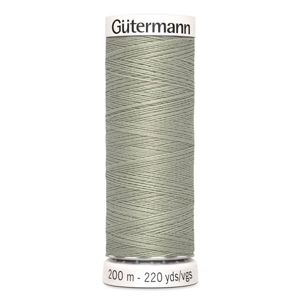 Нитки универсальные Gutermann Sew-all 100 (200 метров), 5 кат. | 132 болотно-песочный