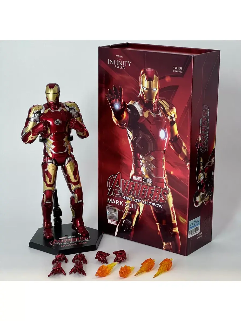 Фигурка Железный человек Iron Man Марвел ZD Toys 1906-43