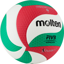Мяч волейбольный MOLTEN V5M5000X размер 5, FIVB Approved