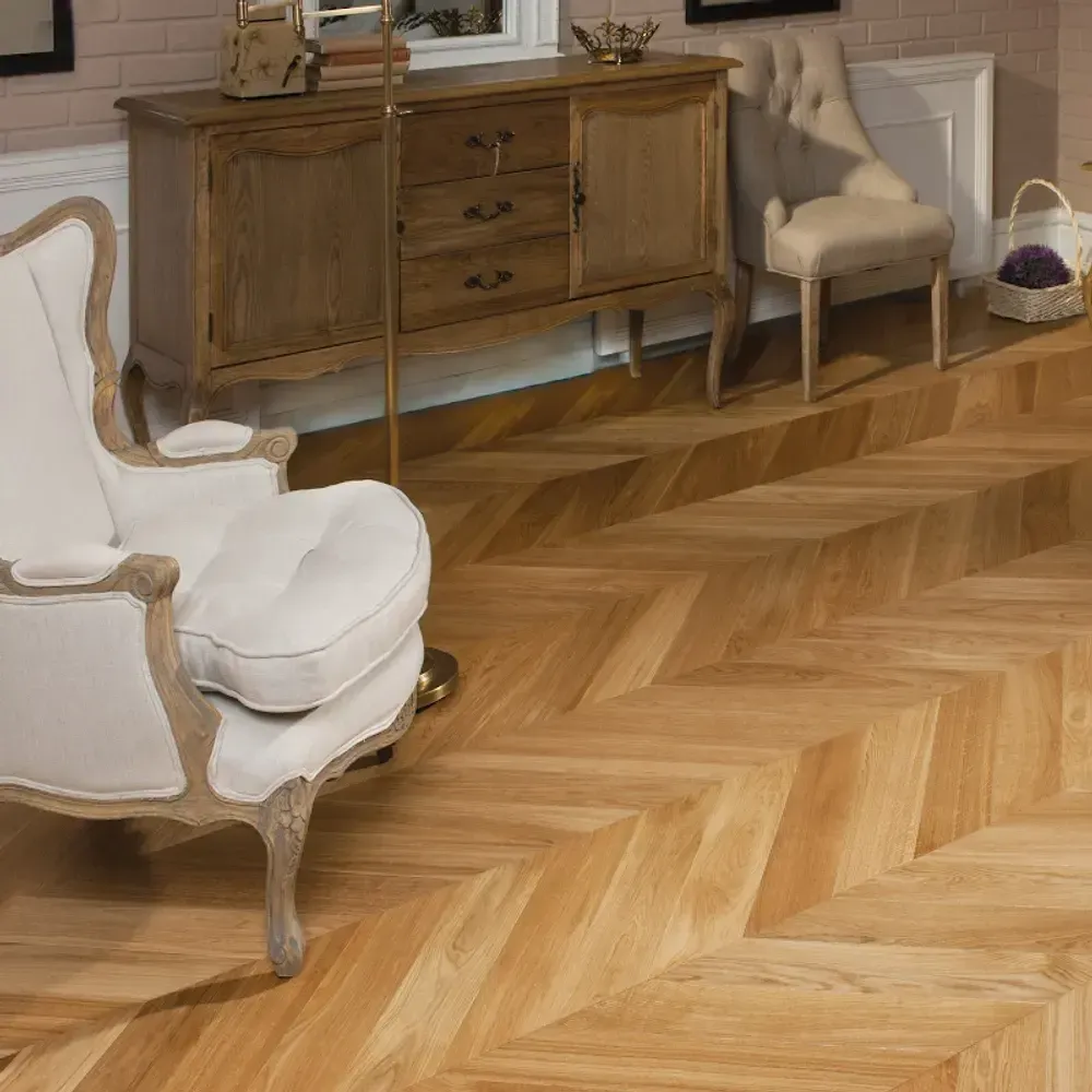 Инженерный паркет Coswick Дуб Натуральный (Natural) Шелковое масло