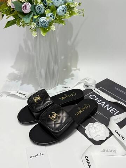 Шлепанцы CHANEL