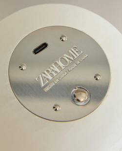 Zara Home Настольная лампа, цвет экрю, 9.5 см