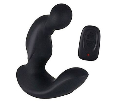 Стимулятор простаты Levett Nero с пультом ДУ (Цвет: черный)