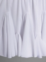 Белая юбка-шорты для девочки в школу