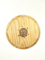 Доска подставка под пиццу деревянная