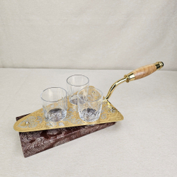 Мастерок сувенирный со стопками "Златоуст"