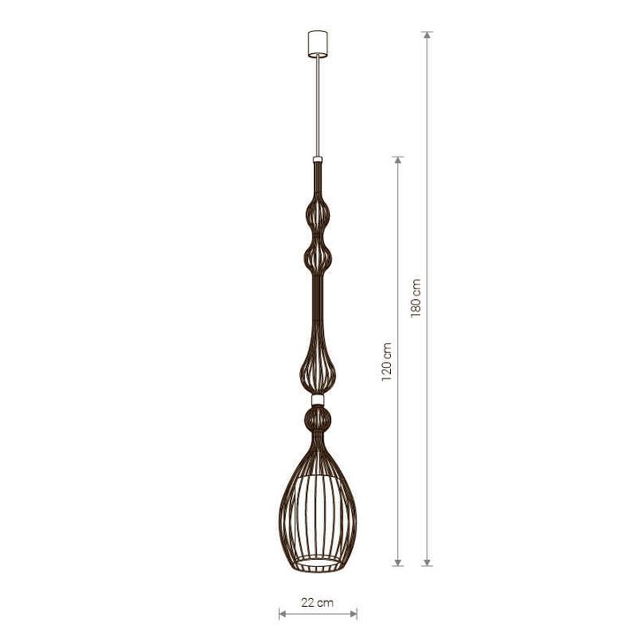 Подвесной светильник Nowodvorski Abi 8865