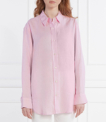 Льняная рубашка Sams\u00f8e Sams\u00f8e - пудро-розовый(F24100188)