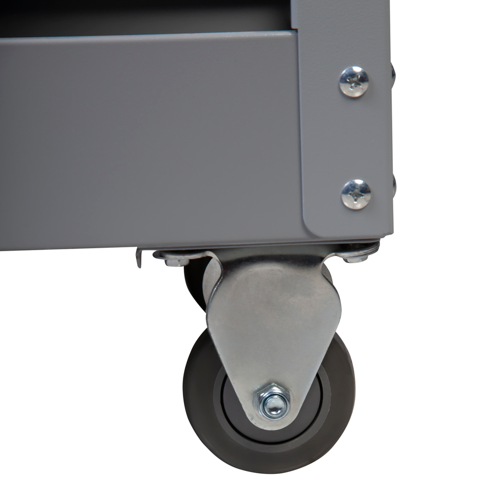 WDK-903B Тележка инструментальная открытая, 3 полки