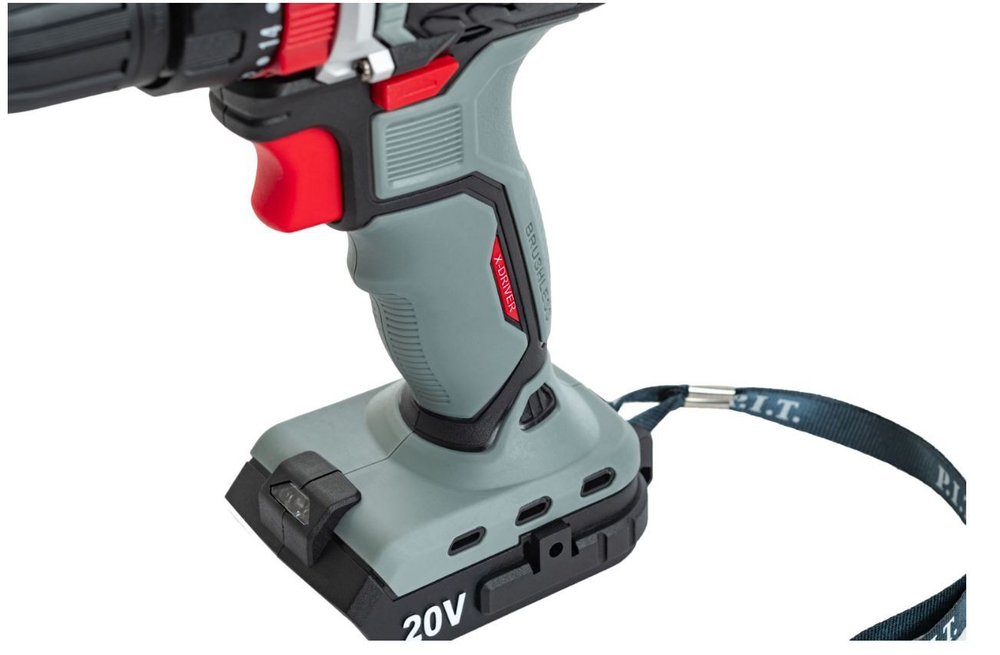 ЕАС Дрель ударная АККУМ. PSB20H-10C SOLO(бесщет. 20В, 40Нм, патр10мм, 2ск, коробка)