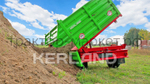 Прицеп Kerland | Керланд П-3530 с ПСМ к трактору (самосвальный на три стороны)