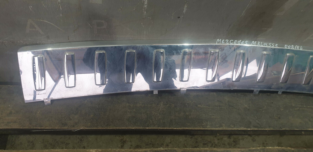 Накладка заднего бампера Mercedes ML GLE (W166) 11-18 Б/У Оригинал A1668853374