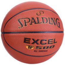 Мяч баск. SPALDING TF-500 Excel In/Out р.6, 76798z, композит, коричневый