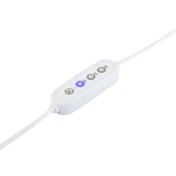 Разветвитель сетевой для линейных светильников ЭРА 5х IEC C7 2pin+timer на 5 точек с таймером 4, 8, 12H 2 м | Аксессуары для фито светильников