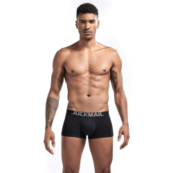 Мужские трусы хипсы черные JOCKMAIL JM6032-2