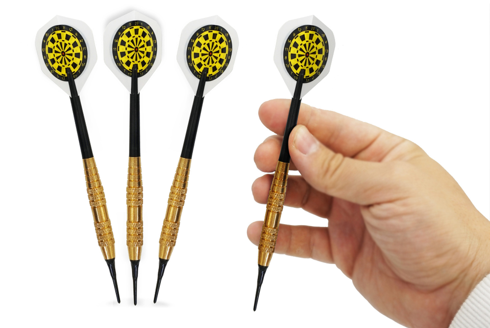 Комплект дротиков VIRGIN Латунь 18 GM (Soft Tip)