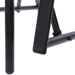 Кресло-маятник «Аристократ», 56*75*88 см, цвет: чёрный-серый, макс. нагрузка 120 кг