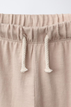 ZARA ОДНОТОННЫЕ БРЮКИ, РЫЖЕВАТО-КОРИЧНЕВЫЙ