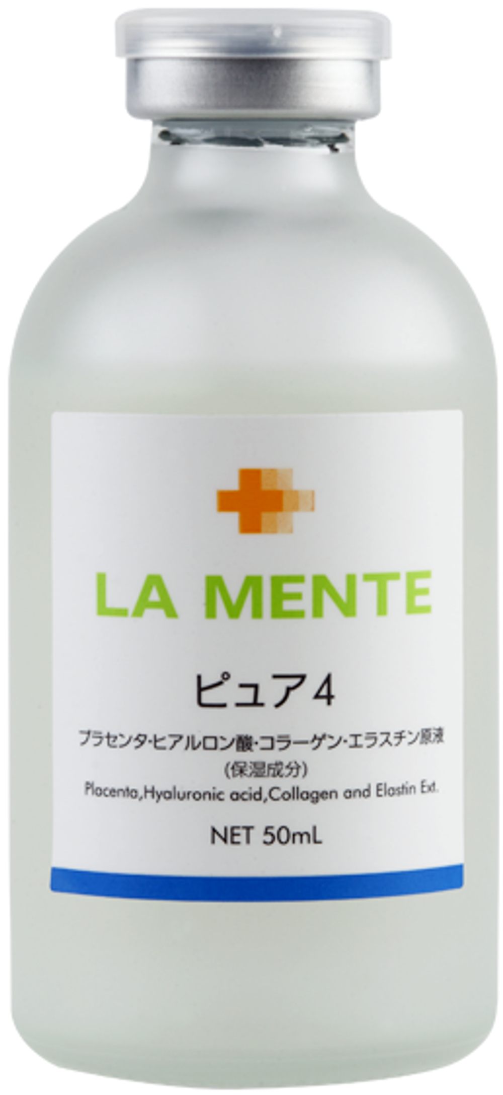 LA MENTE Экстракт 4-х: плацента, гиалуроновая кислота, эластин, коллаген, 50 мл | Pure 4 Essence
