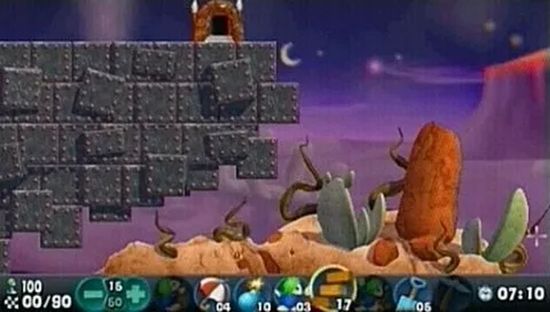 PSP Platinum Lemmings (Б/У, Английская версия, UCES-00109)