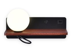 Ambrella Настенный светильник с выключателем, USB портом и полкой Wall FW521