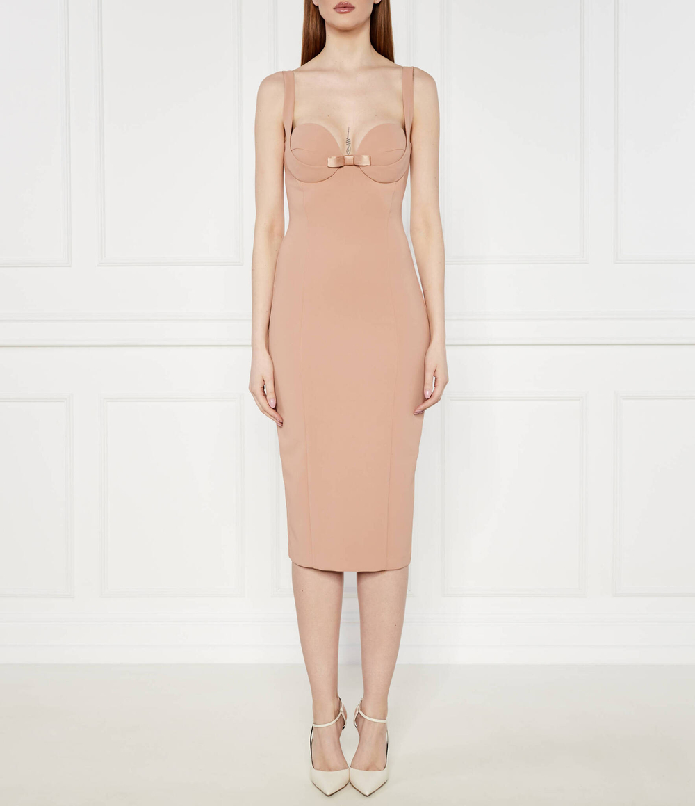 Платье Elisabetta Franchi - бежевый(AB65542E2)