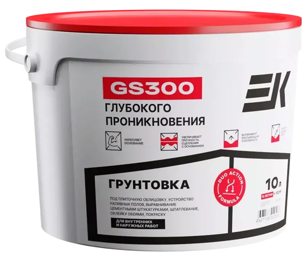 Грунтовка глубокого проникновения ЕК GS 300 DEEP (10Л)