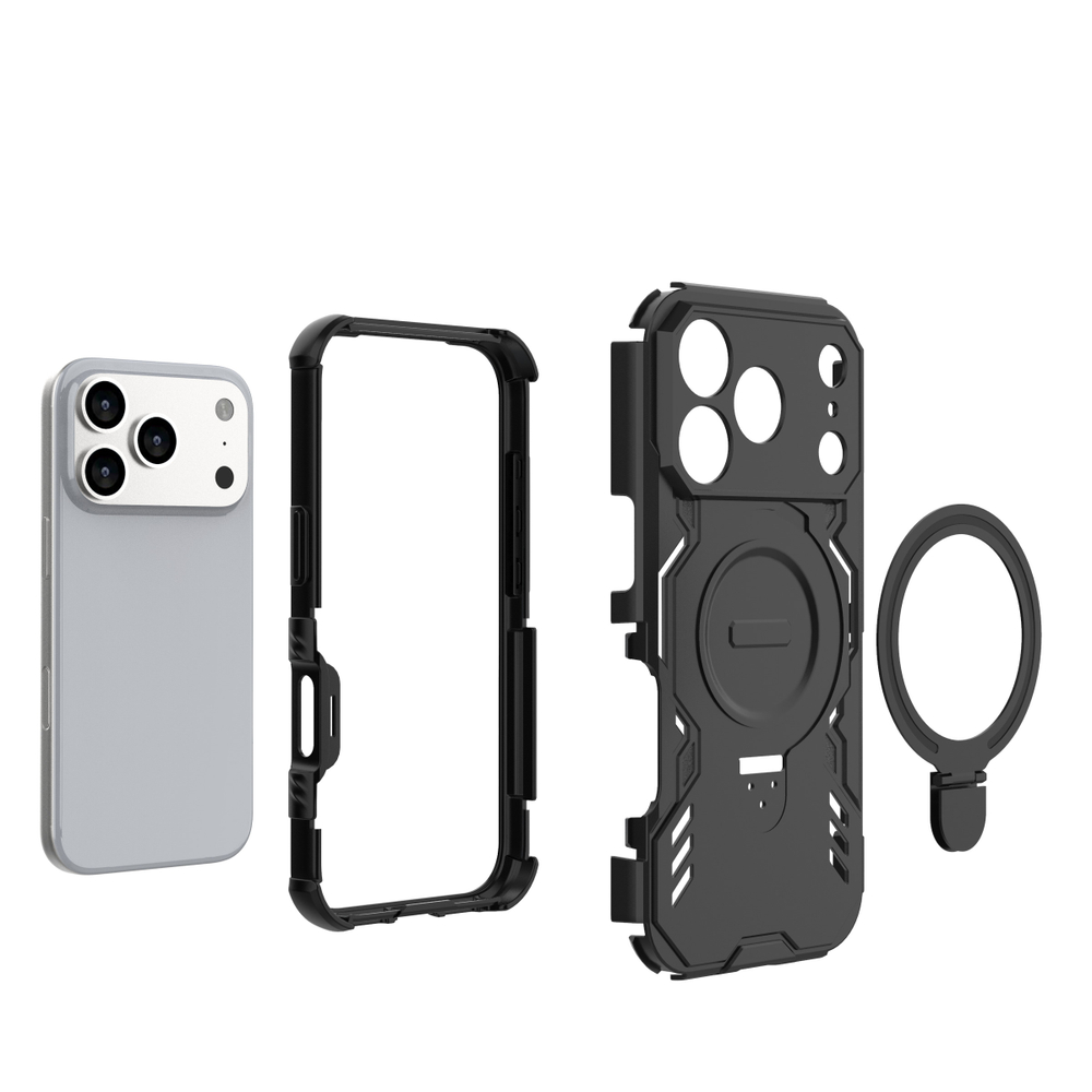 Защитный чехол Space Shell Stand Case для iPhone 17 Pro