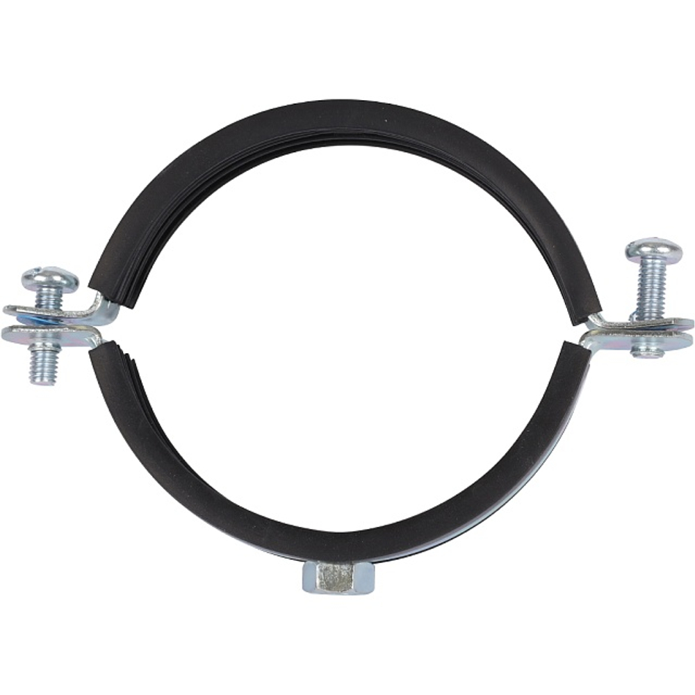 Хомут для труб двухвинтовой STOUT - 3" (87-94 мм, с гайкой)