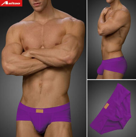 Мужские трусы брифы Asitoo Modal Brief Purple