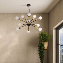 Люстра подвесная Maytoni   T546PL-12B