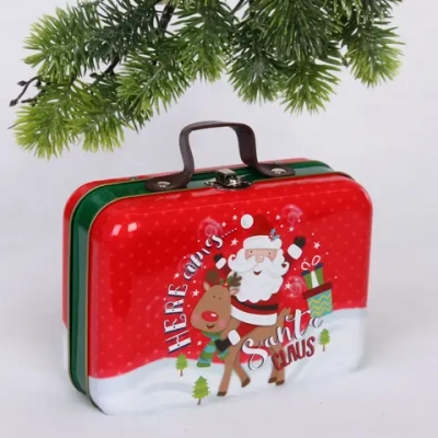 Банка жестяная «Праздничное настроение» 18*13*7,5см