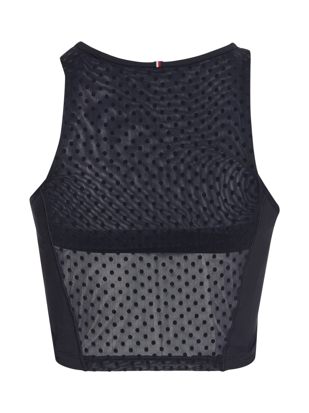 Женский топ теннисный Tommy Hilfiger Slim 2in1 Polka Dot Tank Top - desert sky