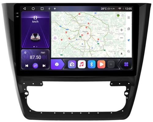 Магнитола для Skoda Yeti 2009-2018 (кондиционер) - Kuberg OL-1919 QLed+2K, Android 12, Быстрая, CarPlay, 4G SIM-слот
